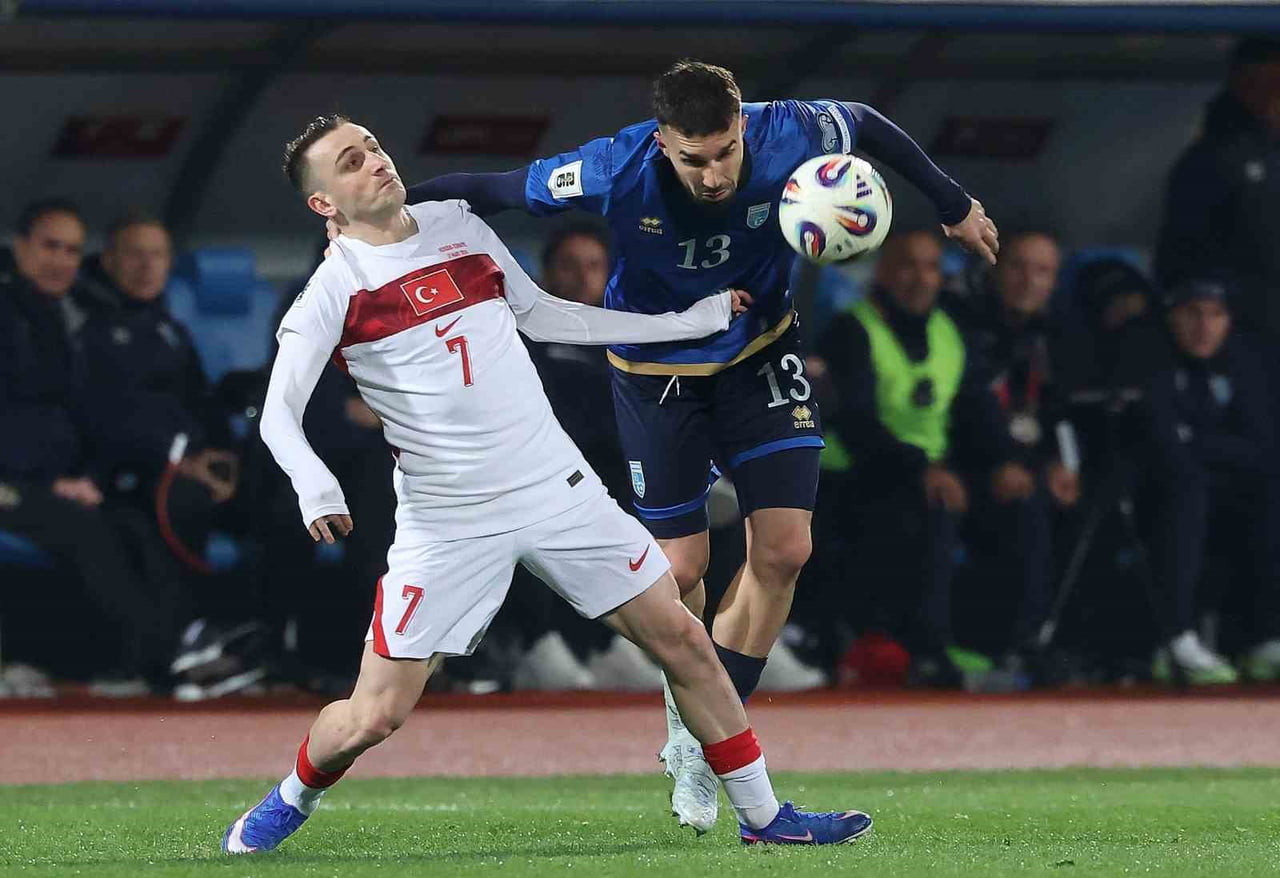 MİLLİ FUTBOLCU KEREM AKTÜRKOĞLU, KOSOVA KARŞILAŞMASIYLA A MİLLİ FUTBOL TAKIMI'NDAKİ 15. GOLÜNÜ...