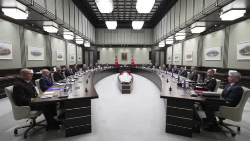 Milli Güvenlik Kurulu, Cumhurbaşkanı Erdoğan'ın başkanlığında toplandı