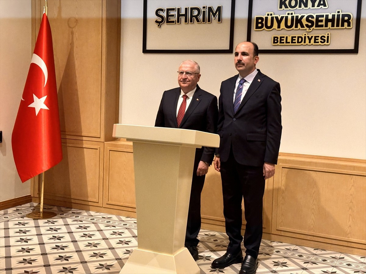 Milli Savunma Bakanı Yaşar Güler, 8'inci Konya Savunma Sanayisi Tedarikçi Buluşmaları programına...