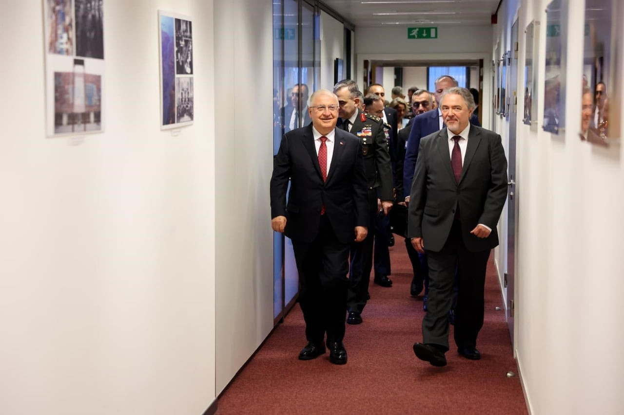 MİLLİ SAVUNMA BAKANI YAŞAR GÜLER, BELÇİKA'DA NATO SAVUNMA BAKANLARI TOPLANTISI'NIN YAPILACAĞI NATO...