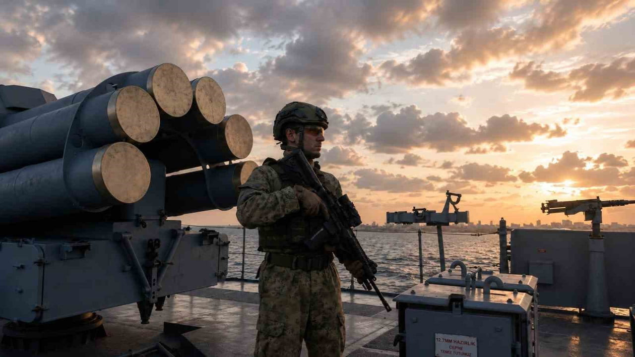 MİLLİ SAVUNMA BAKANLIĞI (MSB) SOMALİ DENİZ GÖREV GRUBU PAYLAŞIMINDA, ÇAĞRI BEY, KORKUT, ALTAN VE...