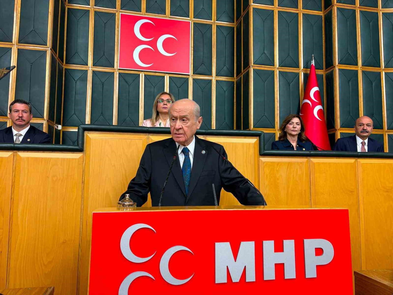 MİLLİYETÇİ HAREKET PARTİSİ (MHP) GENEL BAŞKANI DEVLET BAHÇELİ, TÜRKİYE'NİN AVRUPA'NIN GÜVENLİĞİ VE...