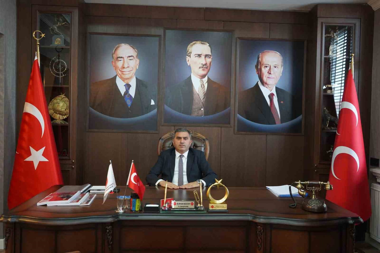 MİLLİYETÇİ HAREKET PARTİSİ (MHP) SAMSUN İL BAŞKANI BURHAN MUCUR, İLKADIM'IN ARDINDAN İLÇE...