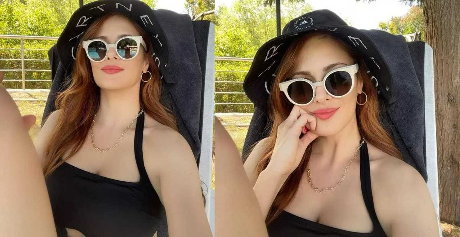Mine Tugay Tatil Pozu