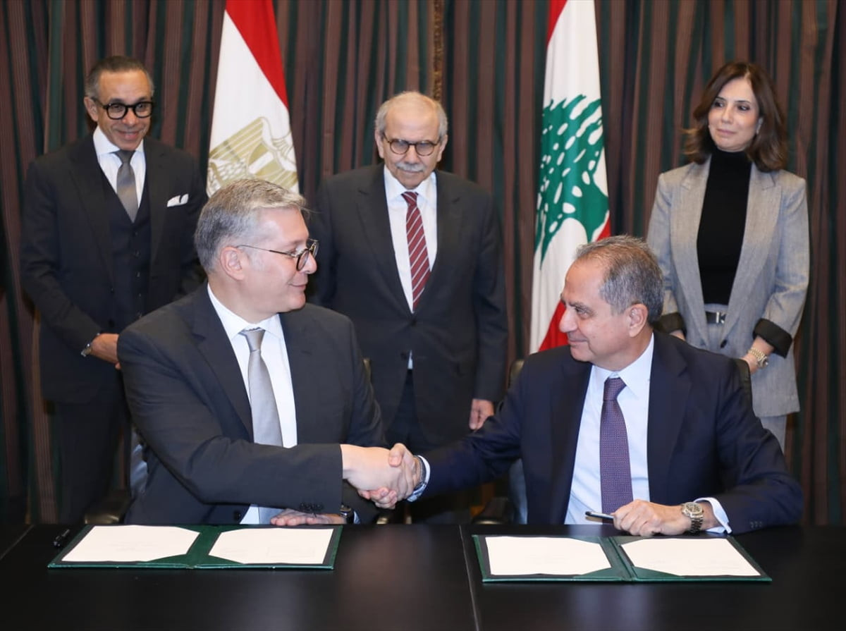 Mısır ile Lübnan, elektrik üretimi için Lübnan'ın ihtiyaç duyduğu doğal gazın teminine yönelik...