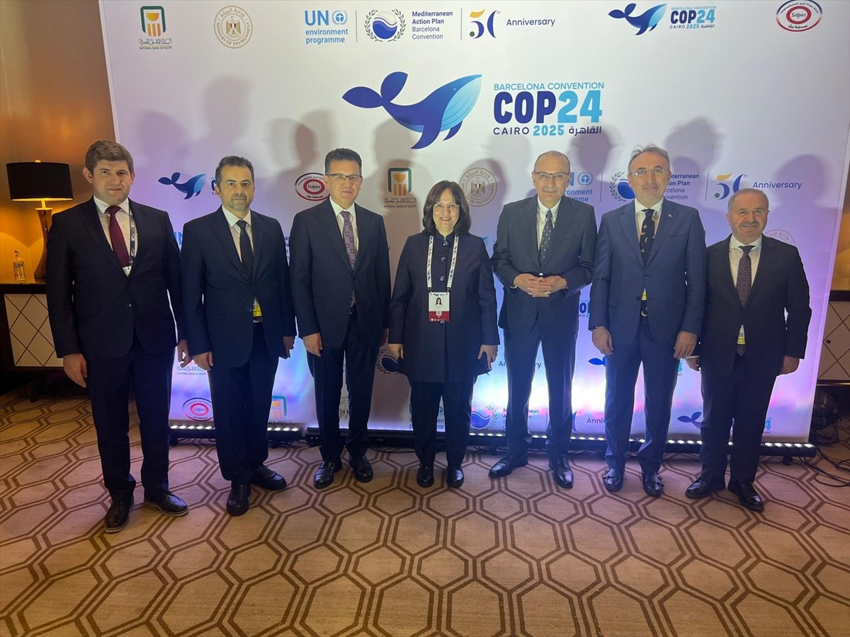 Mısır'da gerçekleştirilen 24. Barselona Sözleşmesi Taraflar Konferansı'nda (COP24), Akdeniz'de...