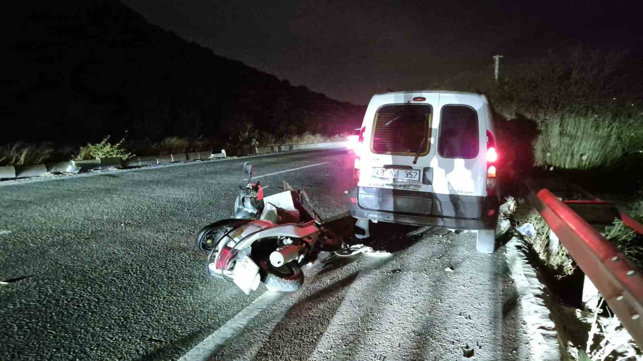MOTOSİKLET SÜRÜCÜSÜ HAYATINI KAYBETTİ
