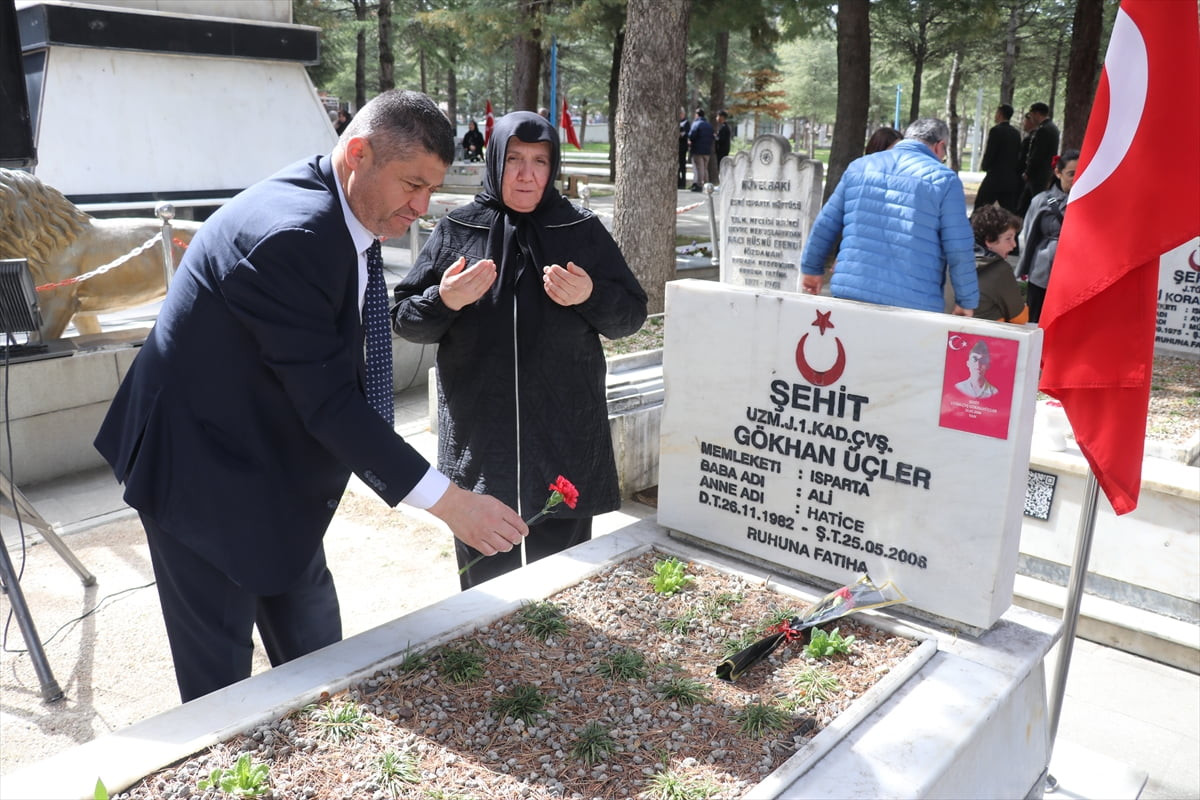 Muğla, Isparta ve Burdur'da 18 Mart Şehitleri Anma Günü ve Çanakkale Deniz Zaferi'nin 111. yıl...