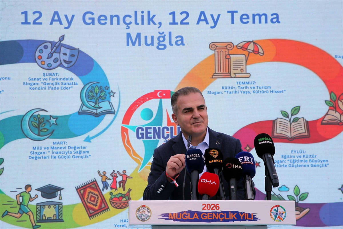 Muğla Valisi İdris Akbıyık'ın koordinesinde hayata geçirilen "2026 Gençlik Yılı" lansmanı...