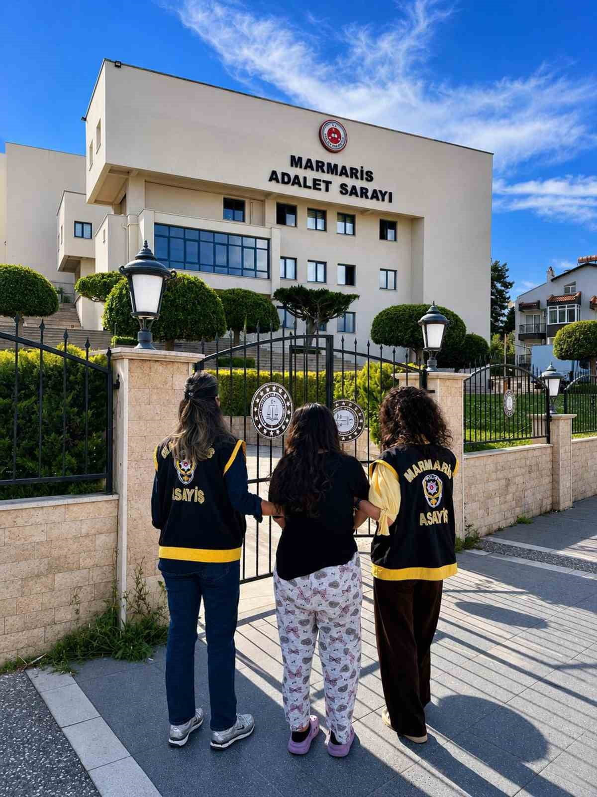 MUĞLA'DA KESİNLEŞMİŞ 17 YIL 10 AY HAPİS CEZASI BULUNAN ŞAHIS YAKALANDI