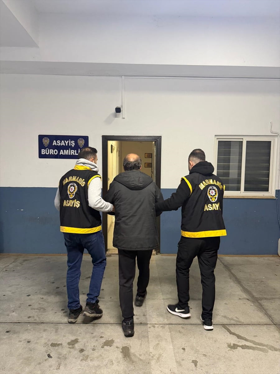  Muğla'nın Marmaris ilçesinde hakkında 28 yıl 3 ay kesinleşmiş hapis cezası bulunan firari hükümlü...