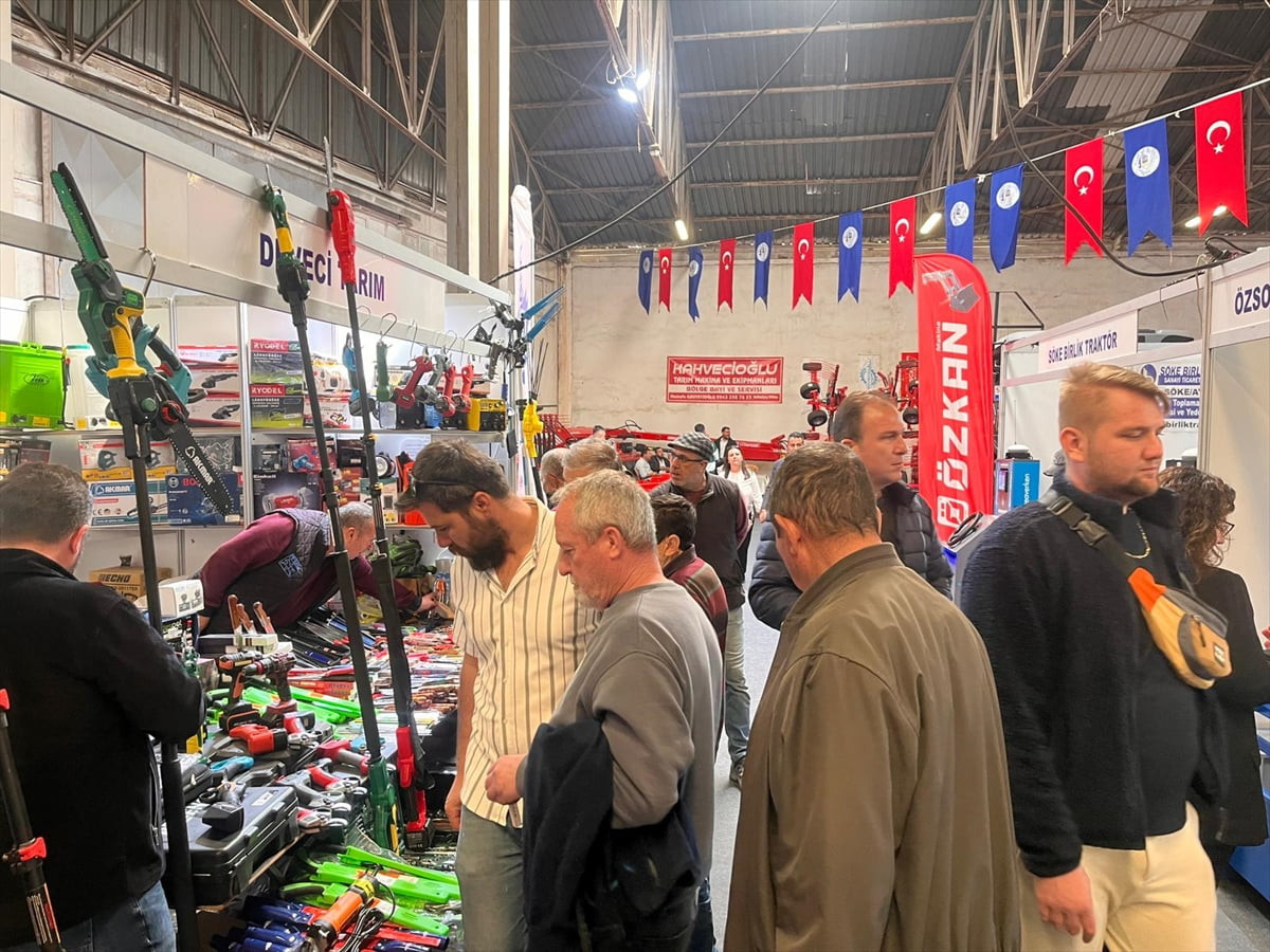 Muğla'nın Milas ilçesinde 17'ncisi düzenlenen Güney Ege, Gıda, Tarım ve Hayvancılık Fuarı törenle...