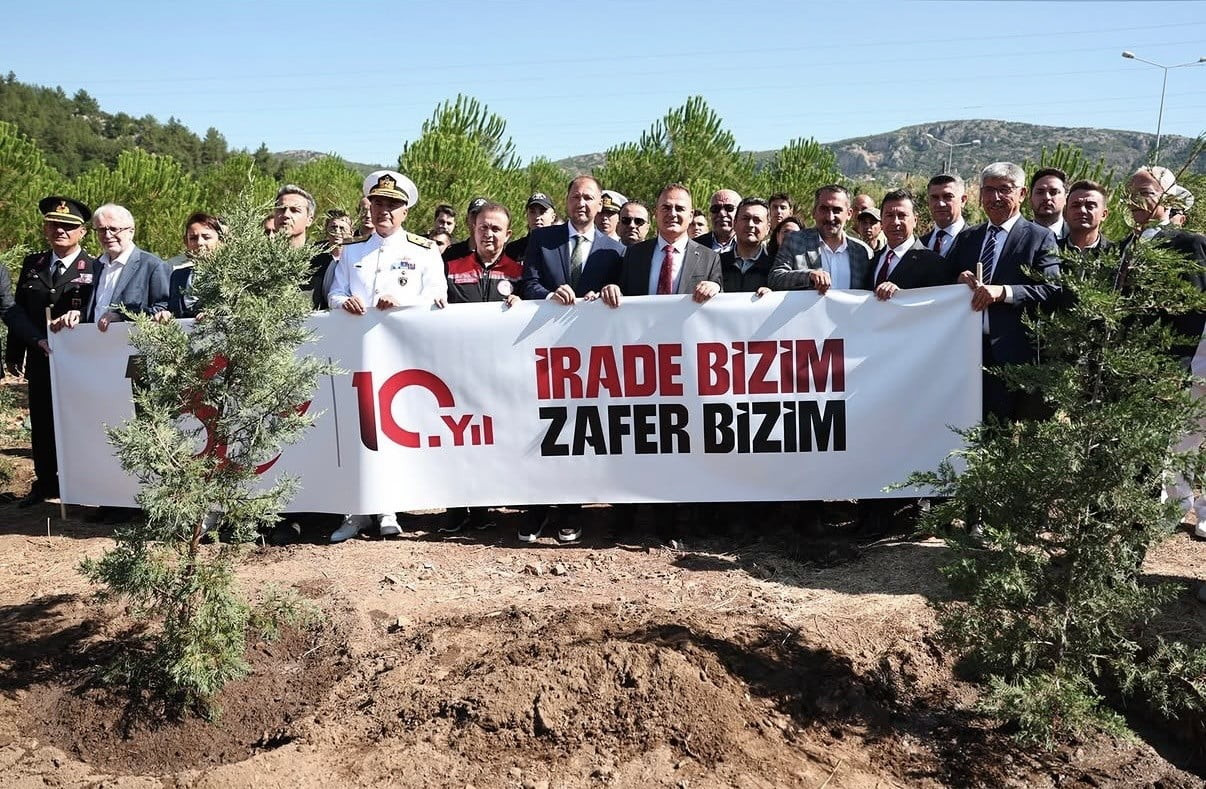 MUĞLA’DA 15 TEMMUZ DEMOKRASİ VE MİLLİ BİRLİK GÜNÜ DOLAYISIYLA DÜZENLENEN ANMA PROGRAMI KAPSAMINDA...
