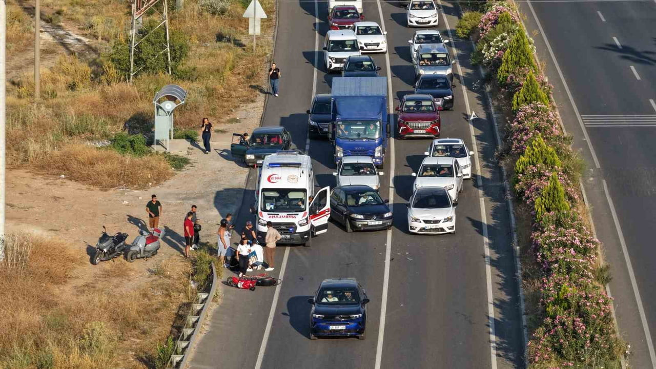 MUĞLA’DA TRAFİK KAZASI: 1 YARALI