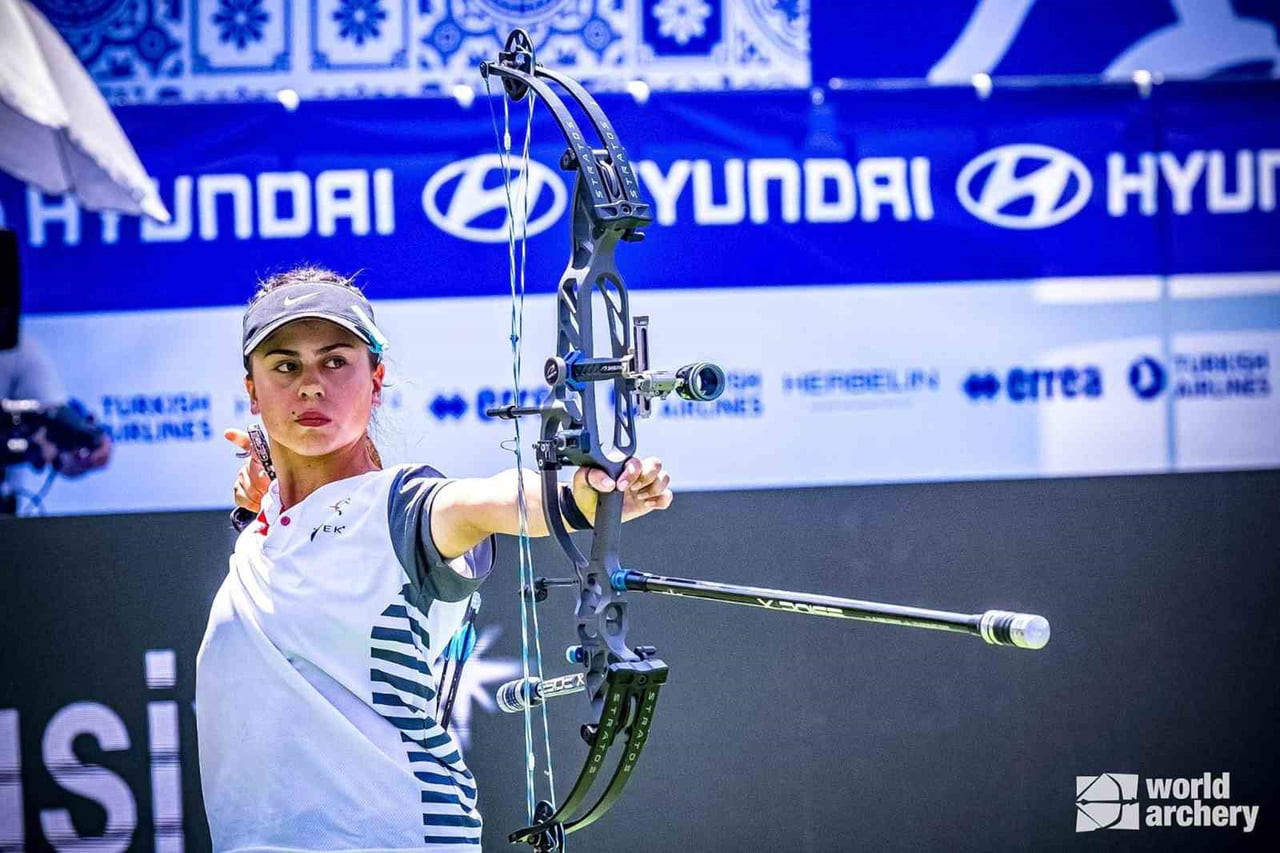 MUĞLALI MİLLİ OKÇU HAZAR BURUN DÜNYA KUPASI FİNALİNDE