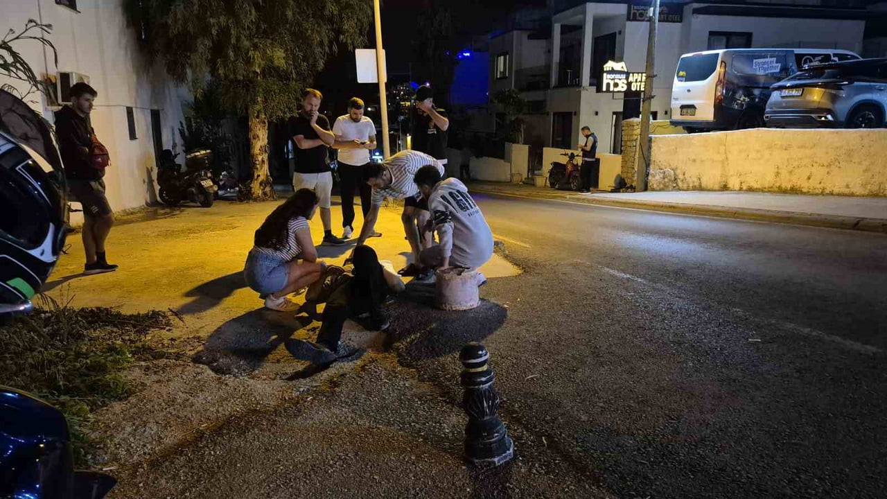 MUĞLA’NIN BODRUM İLÇESİNDE UYGULAMA NOKTASINDAN KAÇARKEN BİR POLİS VE MOTOSİKLETLİYİ YARALAYAN 19...