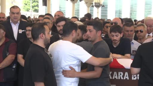 Mühimmat sahasındaki patlamada hayatını kaybeden işçi, Ankara’da toprağa verildi
