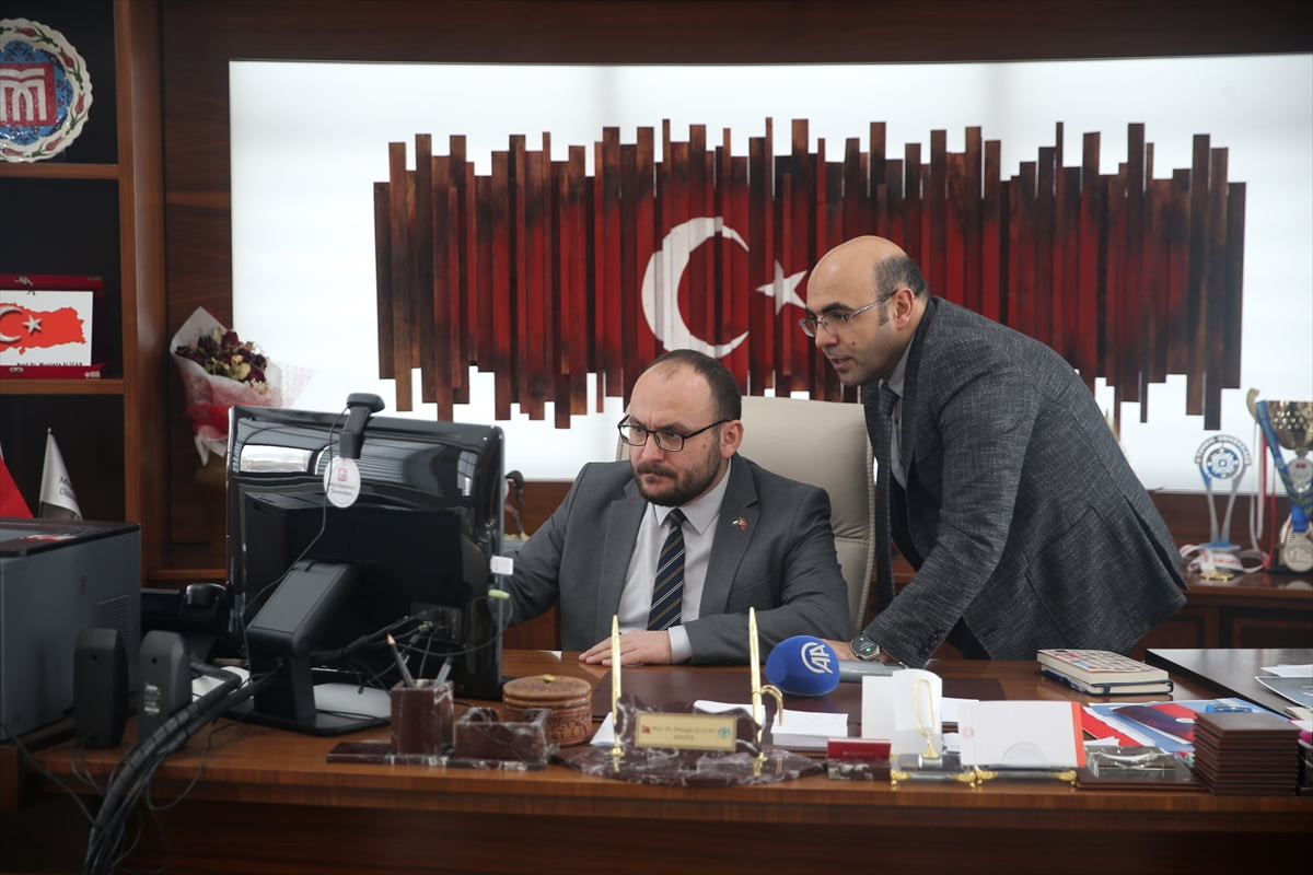 Muş Alparslan Üniversitesi Rektörü Prof. Dr. Mustafa Alican, Anadolu Ajansının (AA) gözünden...