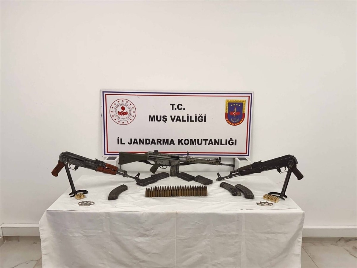 Muş'ta düzenlenen operasyonda ruhsatsız silah ve mühimmat ele geçirildi. Yapılan aramada, 2 piyade...