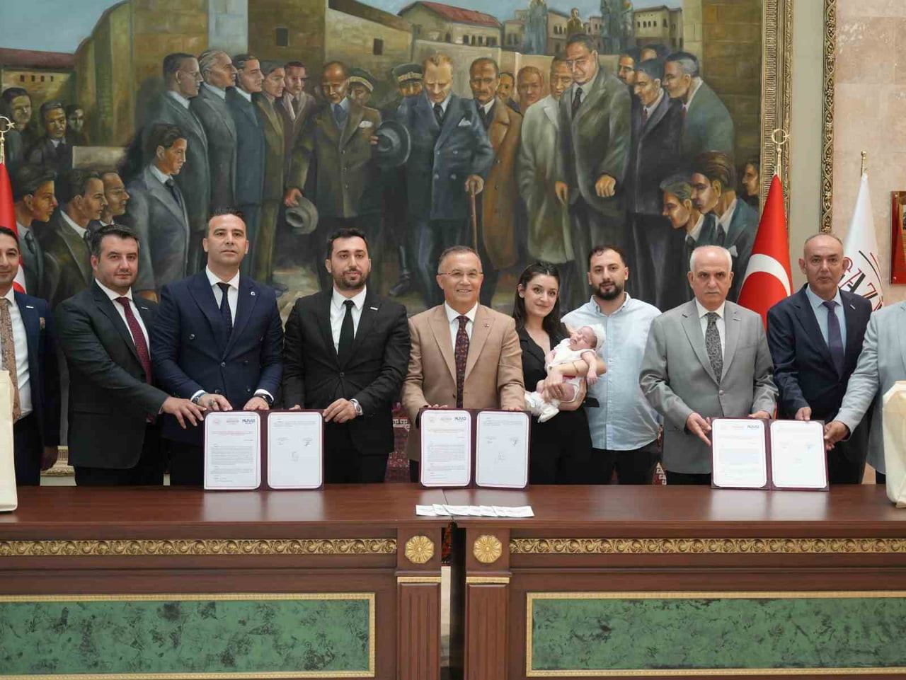 MÜSİAD GAZİANTEP ŞUBESİ "AİLEYE BEREKET, BEBEĞE DESTEK" PROTOKOLÜNÜ İMZALADI
