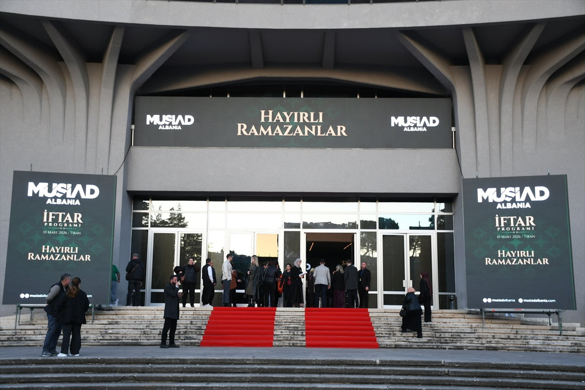 Müstakil Sanayici ve İşadamları Derneği (MÜSİAD) Arnavutluk'ta iftar programı düzenledi. Başkent...