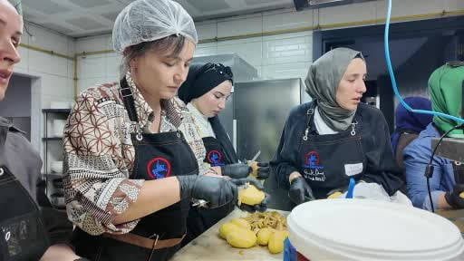 Mutfak atölyesinde lezzet sınavı tam not aldı