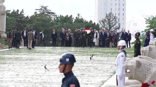 NATO heyetinden Anıtkabir’e ziyaret
