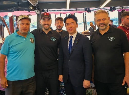 NATO ZİRVESİ KAPSAMINDA TÜRKİYE’YE GELEN JAPONYA SAVUNMA BAKANI SHİNJİRO KOİZUMİ, ANKARA’DAKİ...