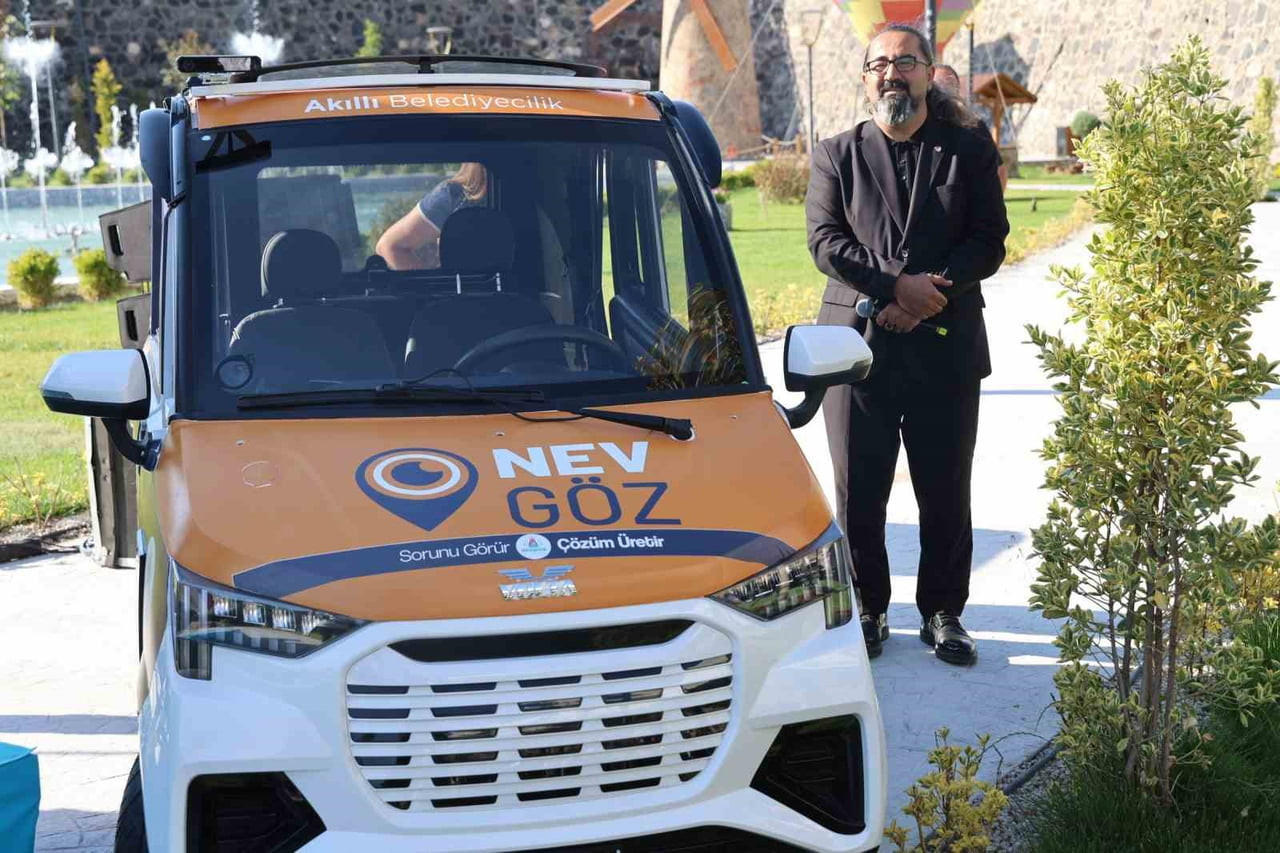 NEVŞEHİR BELEDİYESİ TARAFINDAN GELİŞTİRİLEN VE YAPAY ZEKÂ TEKNOLOJİLERİYLE DESTEKLENEN NEVGÖZ...
