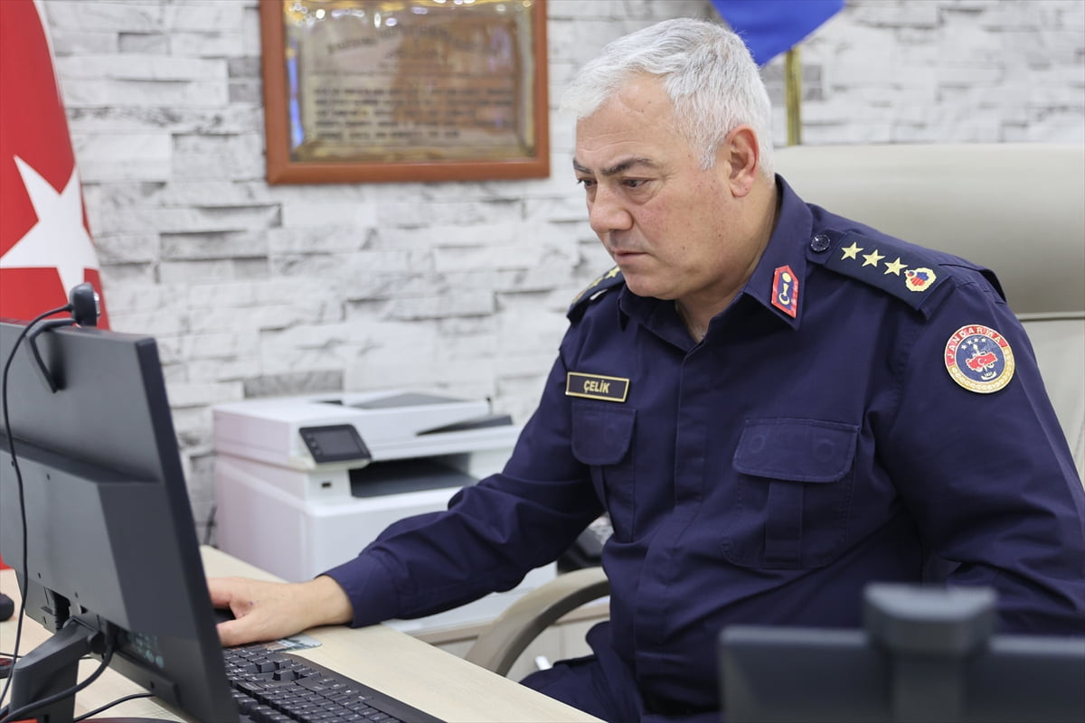 Nevşehir İl Jandarma Komutanı Albay Mehmet Çelik, Anadolu Ajansının (AA) gözünden 2025'e damga...