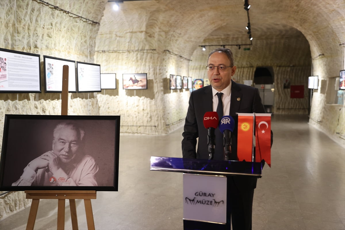 Nevşehir'in Avanos ilçesinde "Türk Dünyasının Ortak Değeri Cengiz Aytmatov Konferansı" düzenlendi....