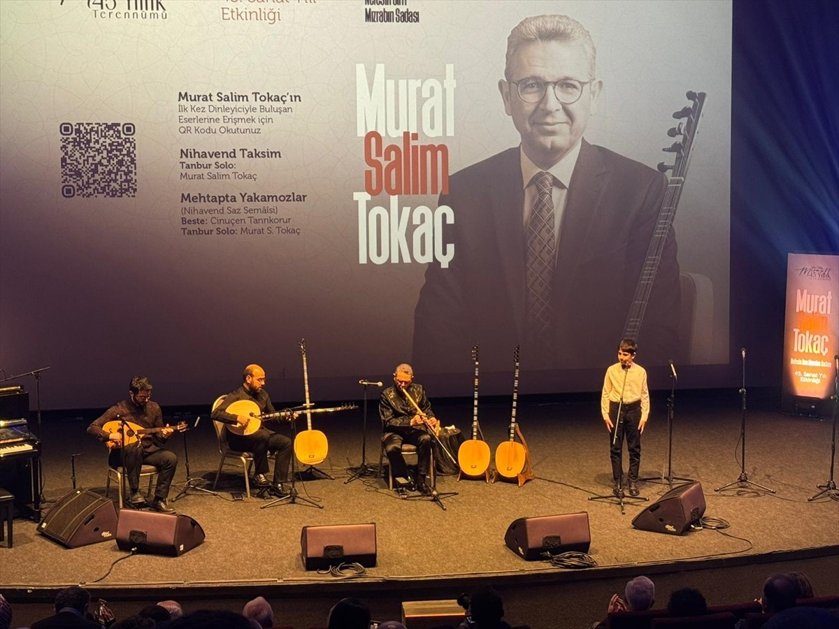 Ney ve tambur sanatçısı, Haliç Üniversitesi Konservatuvarı Müdürü Prof. Dr. Murat Salim Tokaç...
