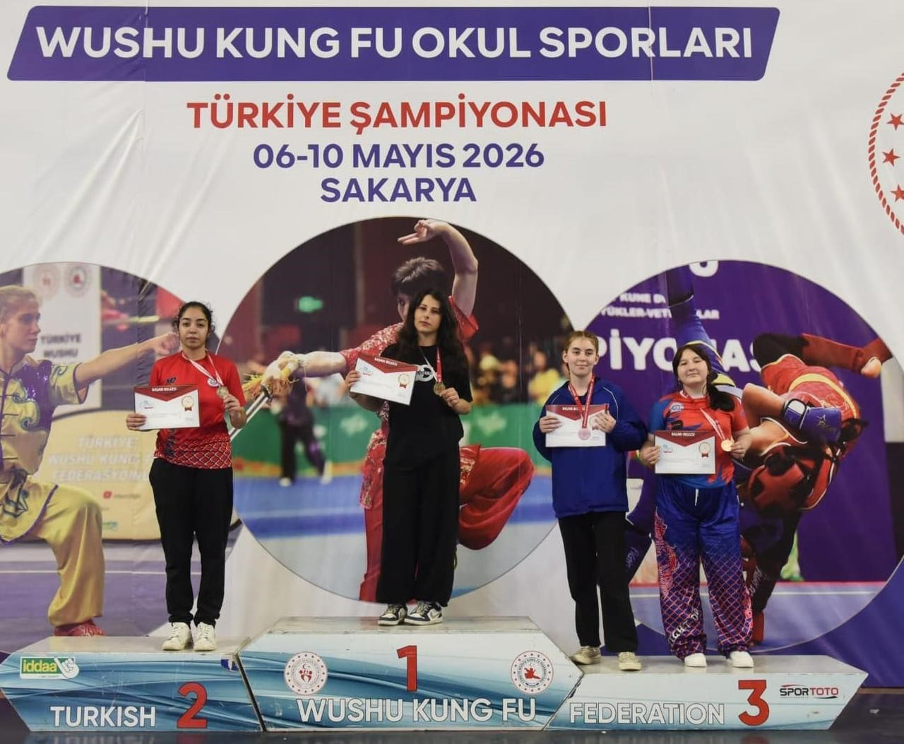 NİĞDELİ SPORCULAR SAKARYA’DA DÜZENLENEN OKUL SPORLARI WUSHU ŞAMPİYONUNDAN DERECE İLE...