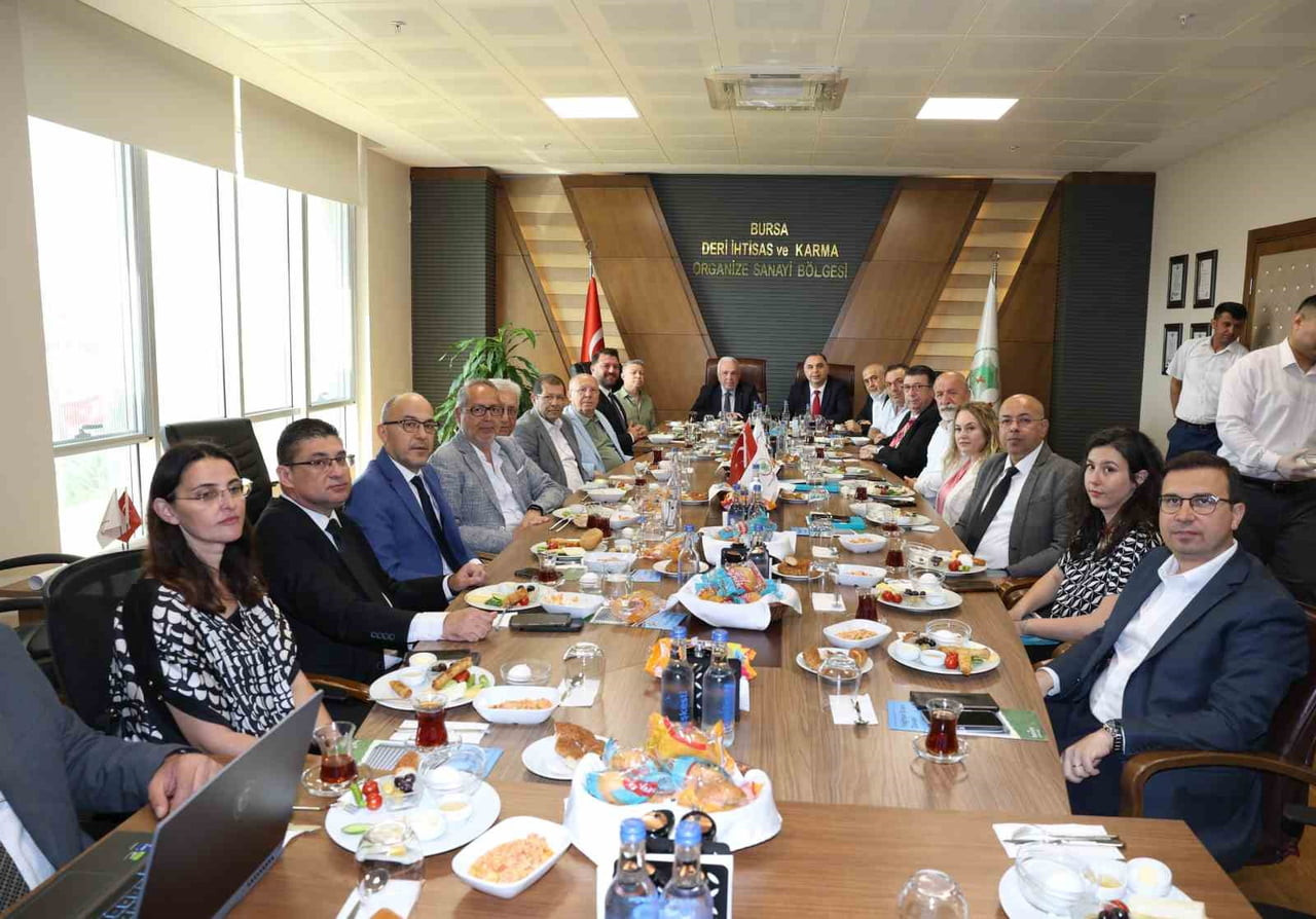 NİLÜFER BELEDİYE BAŞKANI ŞADİ ÖZDEMİR, DERİ İHTİSAS VE KARMA ORGANİZE SANAYİ BÖLGESİ’Nİ ZİYARET...