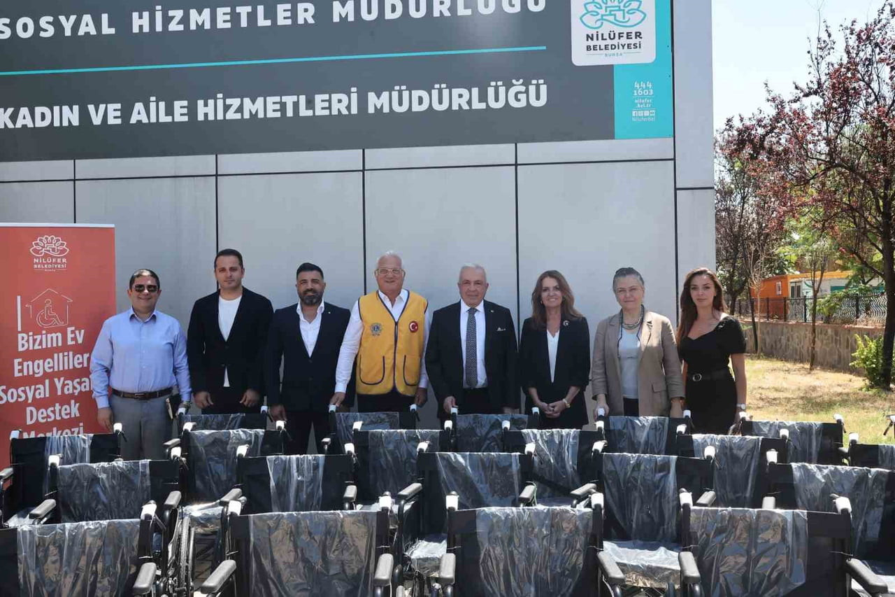 NİLÜFER BELEDİYESİ VE 118-K LİONS FEDERASYONU İŞ BİRLİĞİYLE ENGELLİ BİREYLERİN SOSYAL HAYATA...