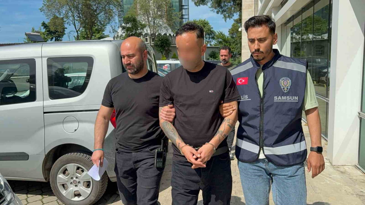 NÖBETÇİ MAHKEMEYE İFADE VEREN M.T., TUTUKLANARAK SAMSUN T TİPİ KAPALI CEZAEVİNE TESLİM...
