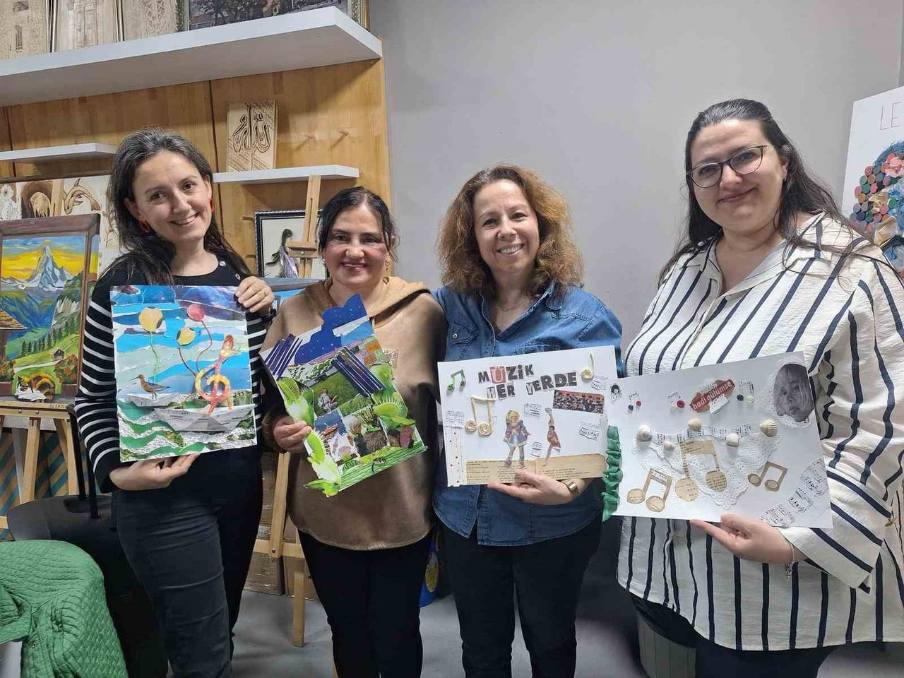 ÖĞRETMEN AKADEMİSİNDE SANAT DOLU ANLAR