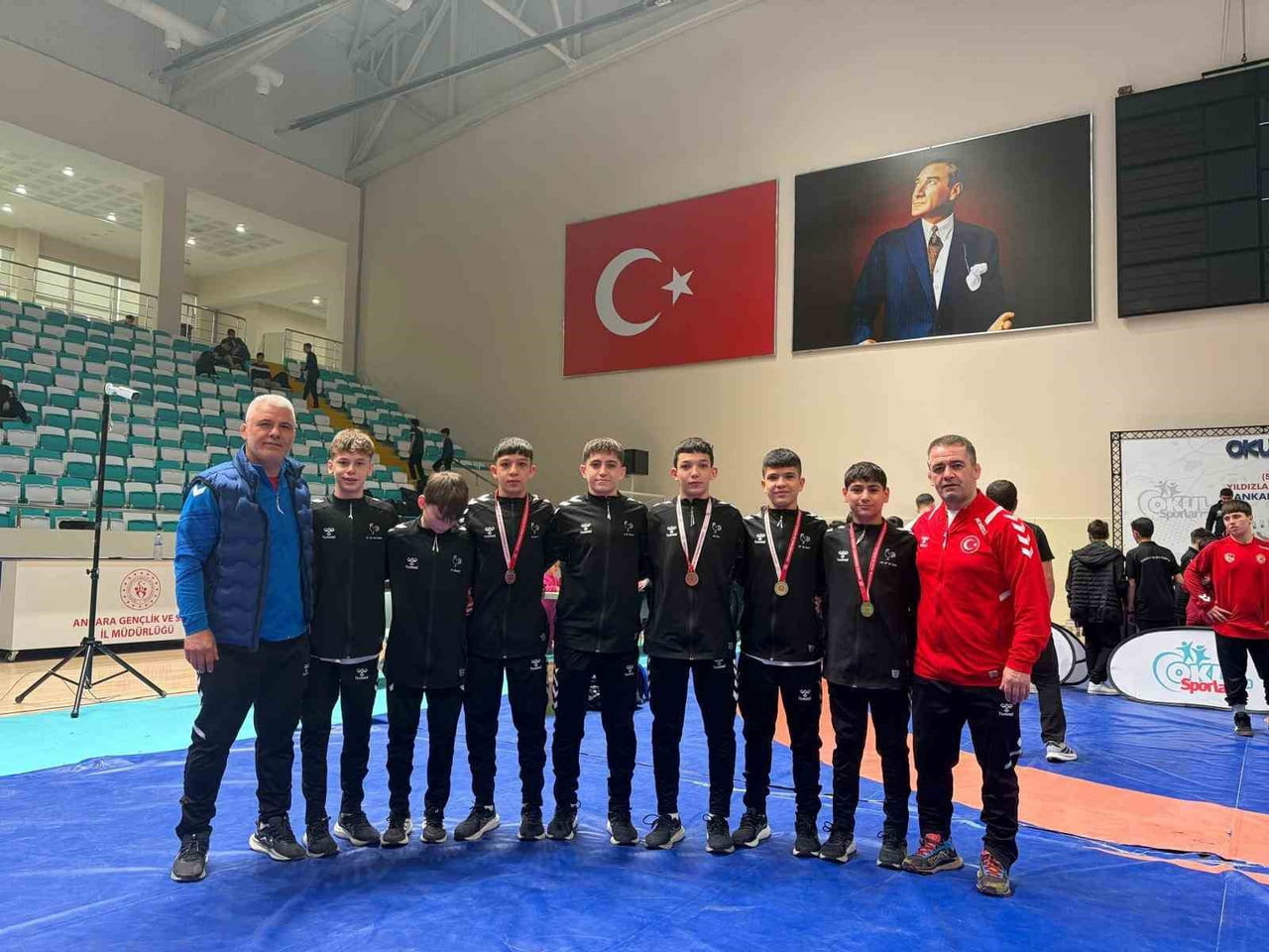 OKUL SPORLARI YILDIZLAR GREKOROMEN GÜREŞ TÜRKİYE ŞAMPİYONASI’NDA DENİZLİ SPORCU EĞİTİM MERKEZİ...