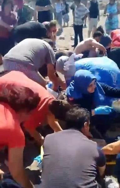 OLAY, 21 HAZİRAN TARİHİNDE ALİAĞA İLÇESİ ŞAKRAN PLAJI'NDA MEYDANA GELMİŞ, SERKAN ŞİMŞEK (45) İLE...