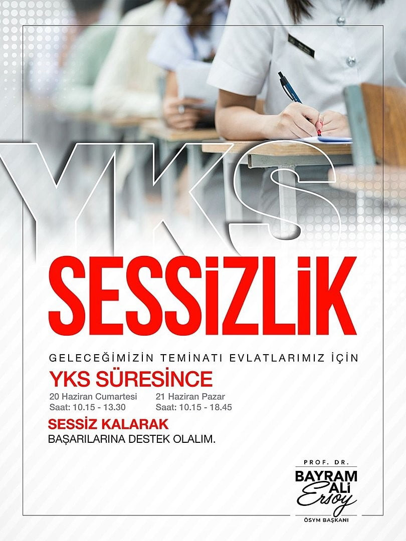 ÖLÇME, SEÇME VE YERLEŞTİRME MERKEZİ (ÖSYM) BAŞKANI BAYRAM ALİ ERSOY, "YÜKSEKÖĞRETİM KURUMLARI...