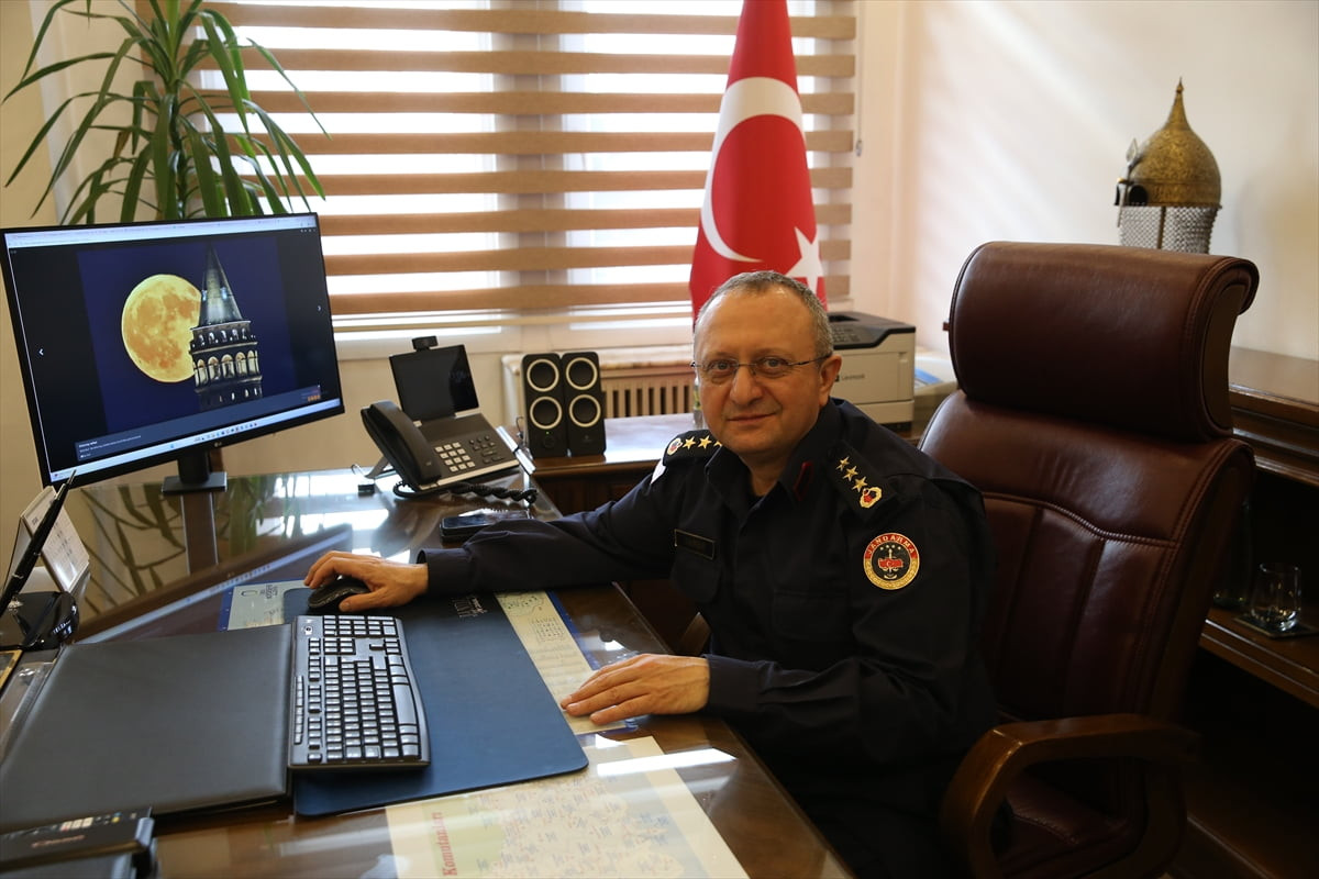 Ordu İl Jandarma Komutanı Kıdemli Albay Sadi Akman, Anadolu Ajansının (AA) gözünden 2025'e damga...