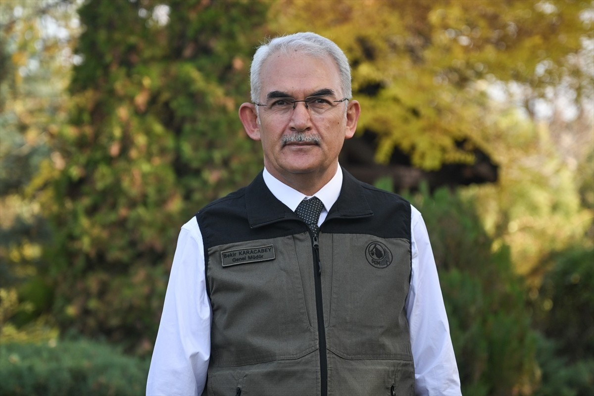 Orman Genel Müdürü Bekir Karacabey, 11 Kasım Milli Ağaçlandırma Günü için başlatılan Yeşil Vatan...