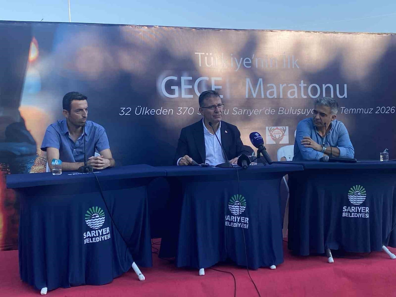 ORYANTİRİNG AKADEMİ KURUCUSU ABDULLAH ÖZDEMİR, SARIYER BELEDİYE BAŞKANI MUSTAFA OKTAY AKSU VE...