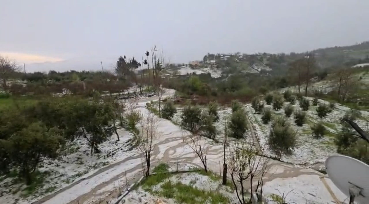 OSMANİYE DOLU YAĞIŞI