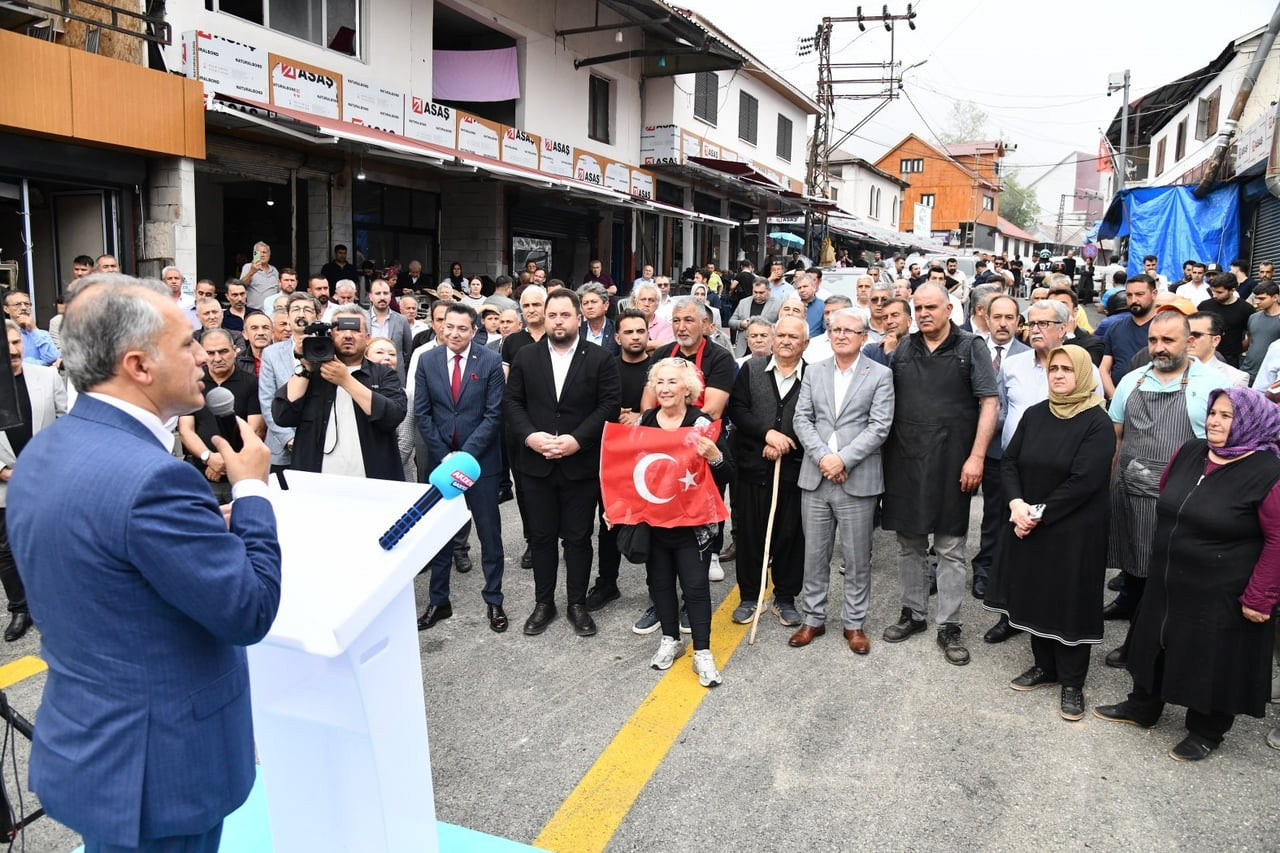 OSMANİYE'DE ZORKUN YAYLASI'NDA TAMAMLANAN YOL, DÜZENLENEN TÖRENLE HİZMETE AÇILDI.