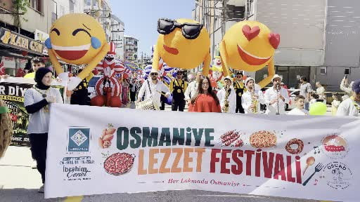 Osmaniye’de "3. Lezzet Festivali"  kortej yürüyüşüyle başladı
