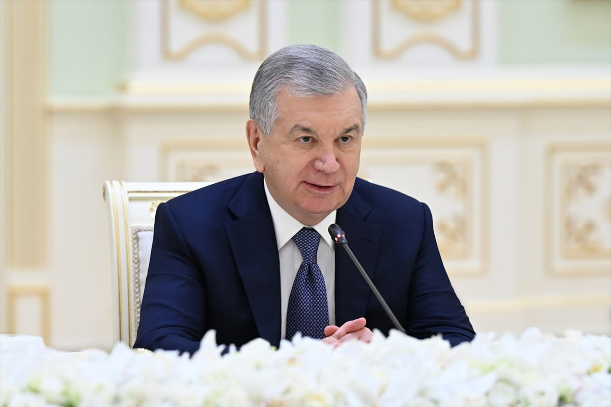 Özbekistan Cumhurbaşkanı Şevket Mirziyoyev (fotoğrafta), Türk Devletleri Teşkilatı (TDT)...