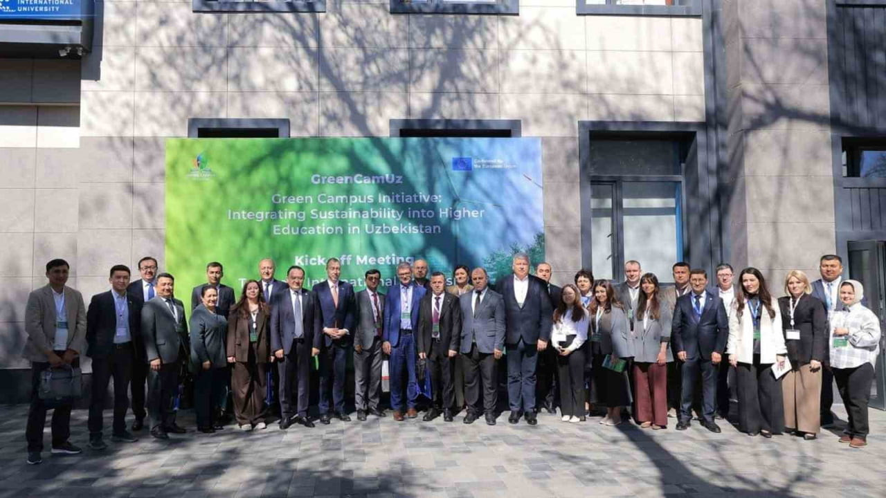 ÖZBEKİSTAN’DA DÜZENLENEN GREENCAMUZ PROJESİ KİCK-OFF TOPLANTISI’NDA, YÜKSEKÖĞRETİMDE ÇEVRE VE...
