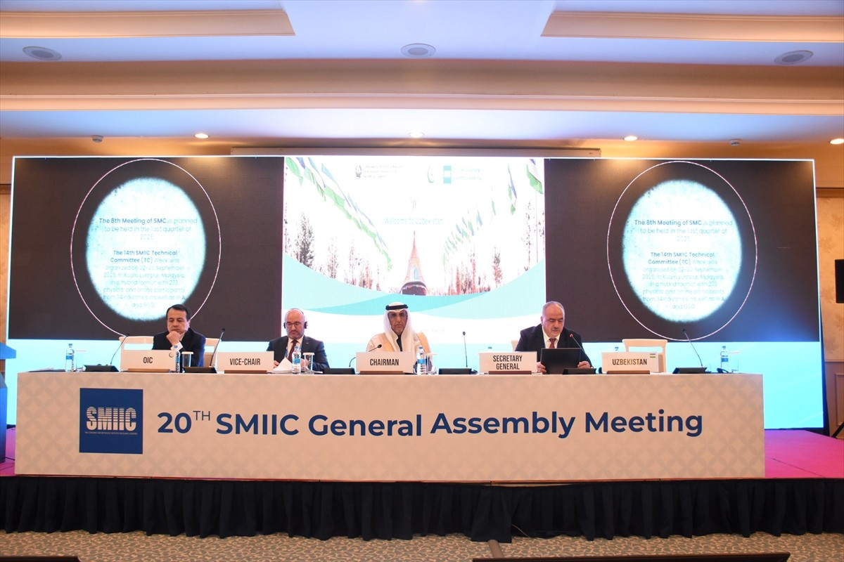 Özbekistan’ın başkenti Taşkent’te İslam Ülkeleri Standartlar ve Metroloji Enstitüsü (SMIIC) 20....