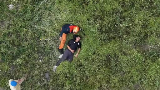 PalanExtreme'de gerçeği aratmayan doğada arama kurtarma tatbikatı